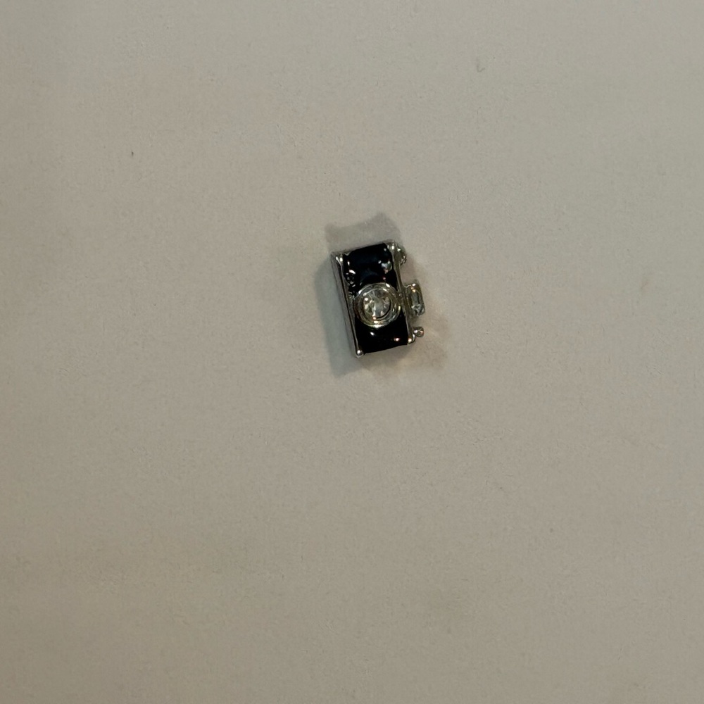 Origami Owl black camera charm